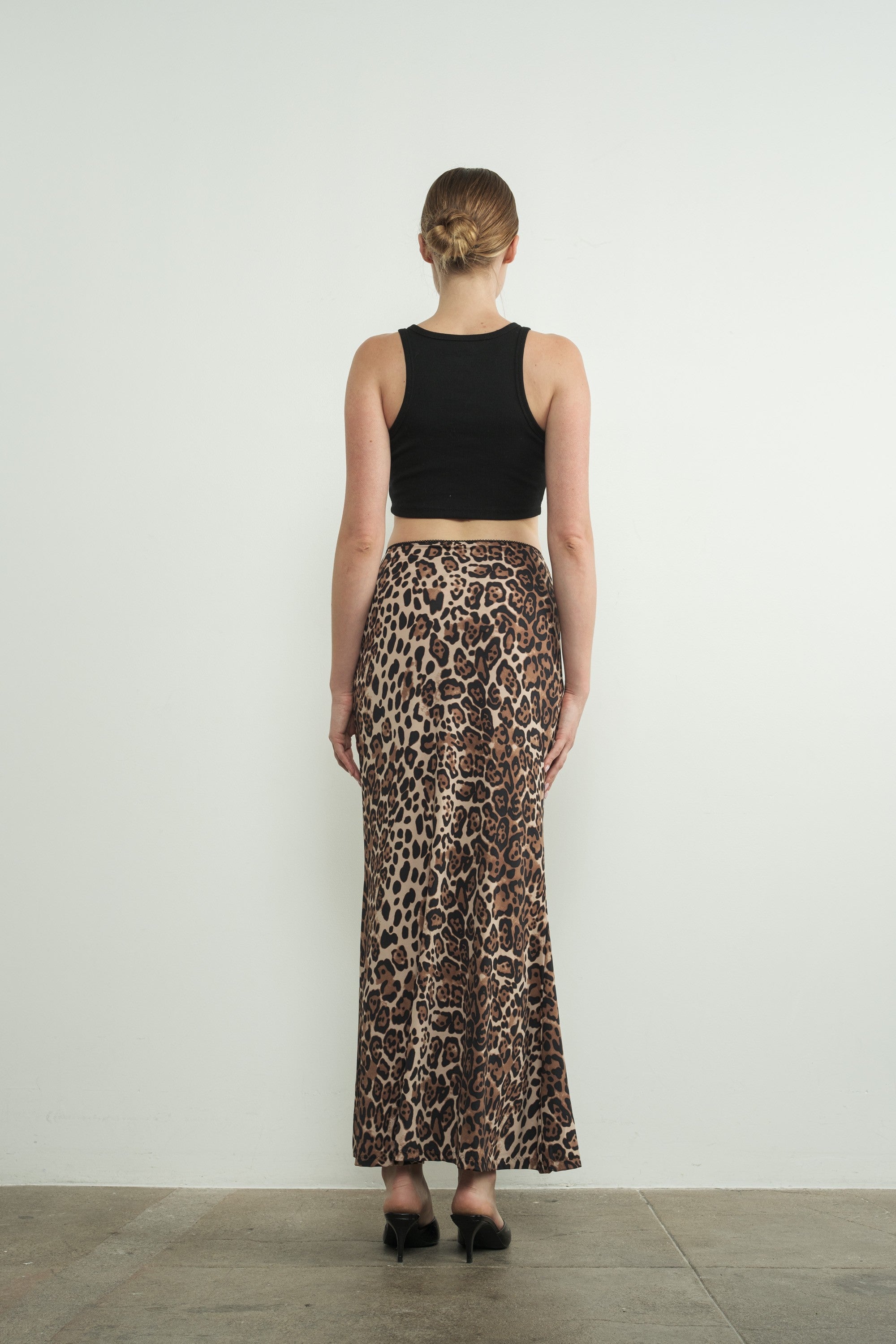 The Blair Animal Print Maxi Skirt | Leopard |